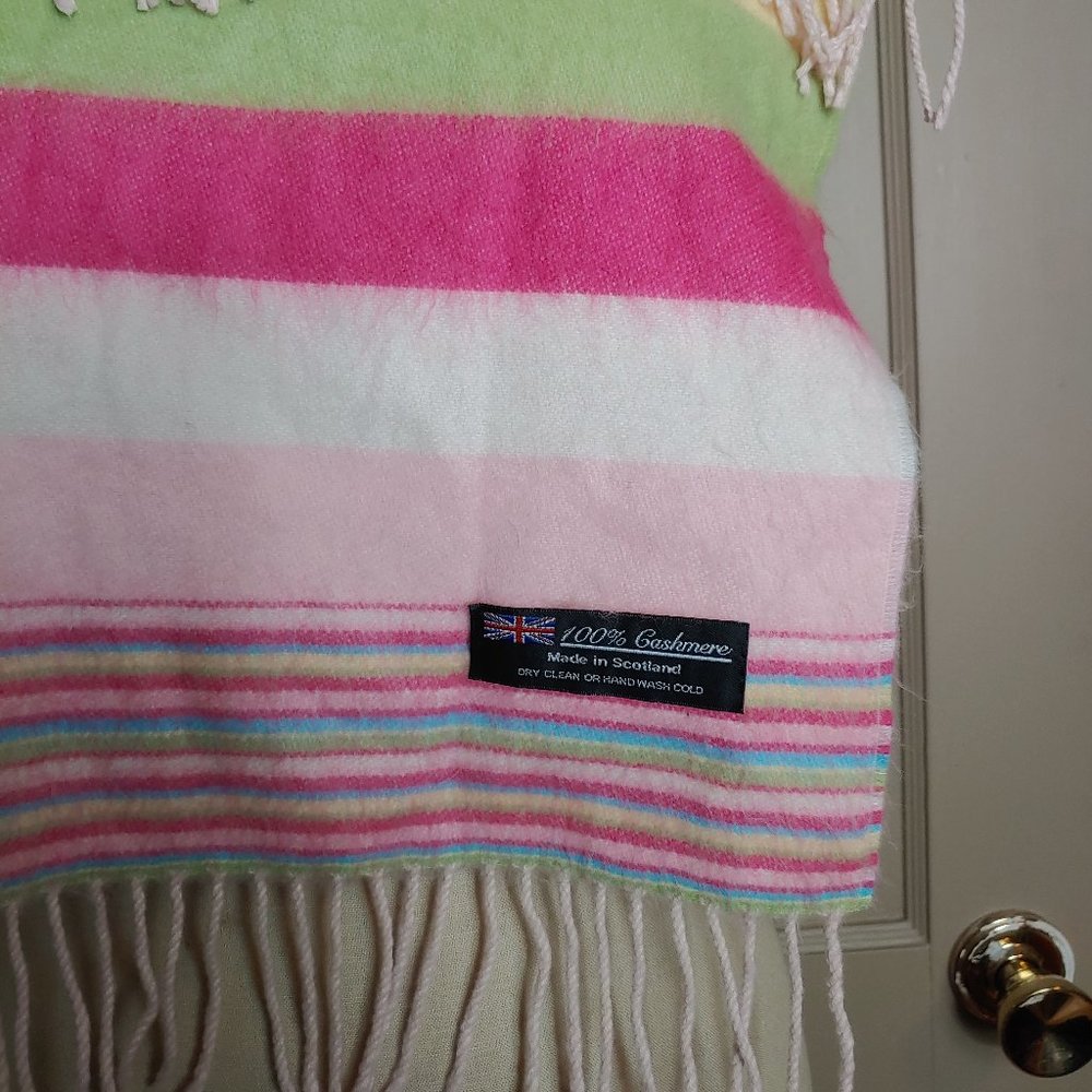 Striped Multicolor Scarf - Picture 5 of 6
